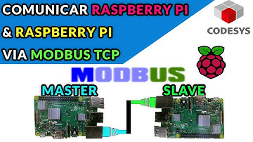 🔵✅CODESYS 3.5 - COMUNICAR 2 RASPBERRYS VIA MODBUS TCP / COMMUNICATE 2 RASPBERRYS THROUGH MODBUS TCP