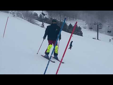 Crystal Mountain Jan 3   boys slalom (I missed a couple of the guys wh