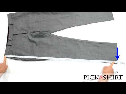 How To Measure Pants Length - Pants Measurements