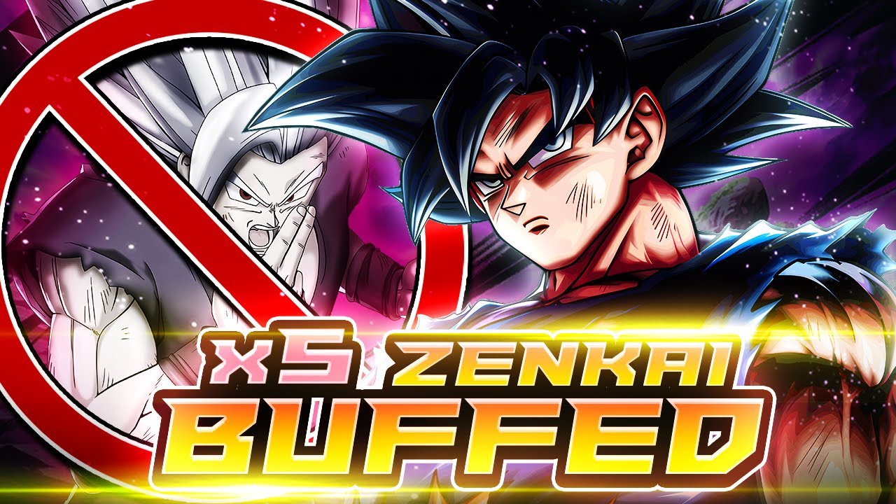 POWER THAT SHOULDN'T EXIST! 5x ZENKAI BUFFED ULTRA UI GOKU DESTROYS RED UNITS! | Dragon Ball Legends