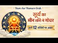 👉 सूर्य मीन में प्रवेश! आपकी राशि पर क्या असर पड़ेगा? | #astrology