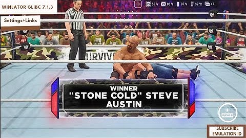 WWE 2K23 ANDROID | WINLATOR GLIBC 7.13 (SETTINGS+LINKS)