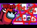 4 Witch Curses in ONE ROUND =  High Stakes Meeting | Among Us Mods w/ Friends