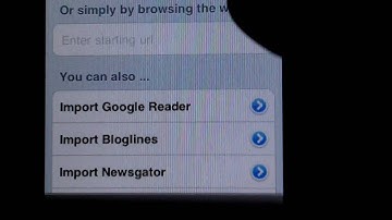 Free RSS feed reader for Iphone and Ipod Touch