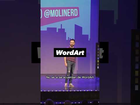 La fantástica tecnología del WordArt. ¿Lo usaron?