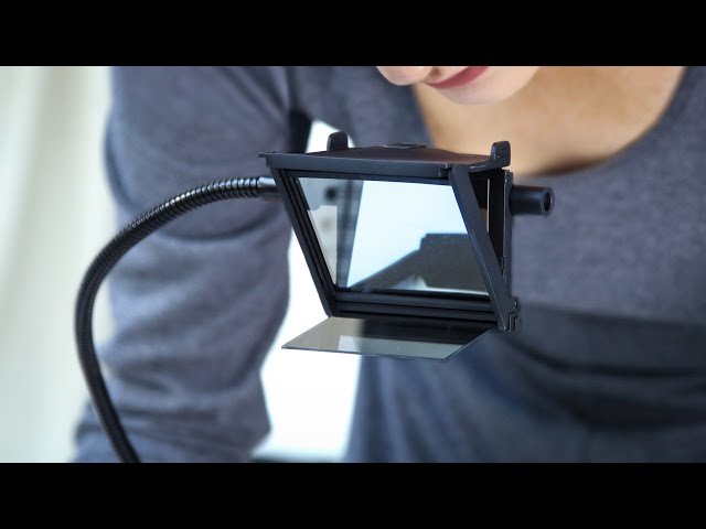 The Camera Lucida. Clamp it to a table, and draw what you see through the  prism. : r/specializedtools