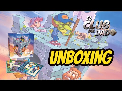 Unboxing Magic Maze Tower por El club del dado