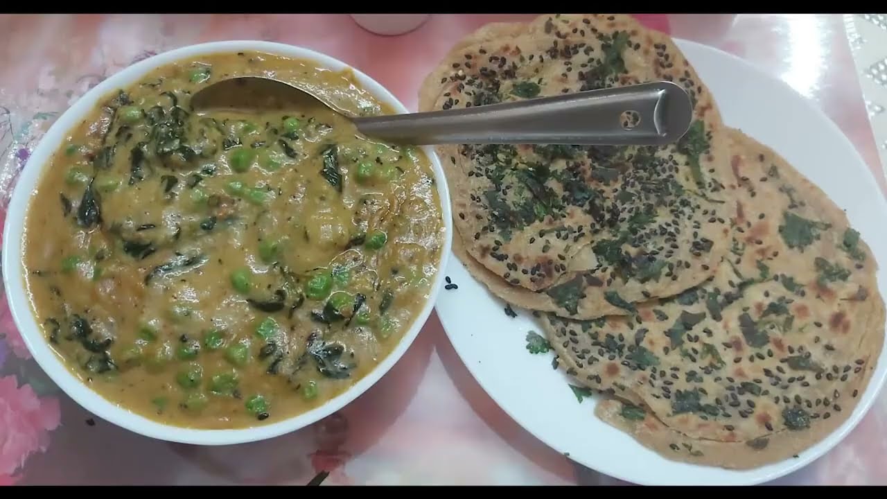 Methi matar malai__very delicious dish for party dinner and brunch.