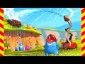 Мультик игра -  ПОЖАРНЫЕ НА МАРСЕ. Развивающее видео для детей 4 лет. Марсиане просят о помощи