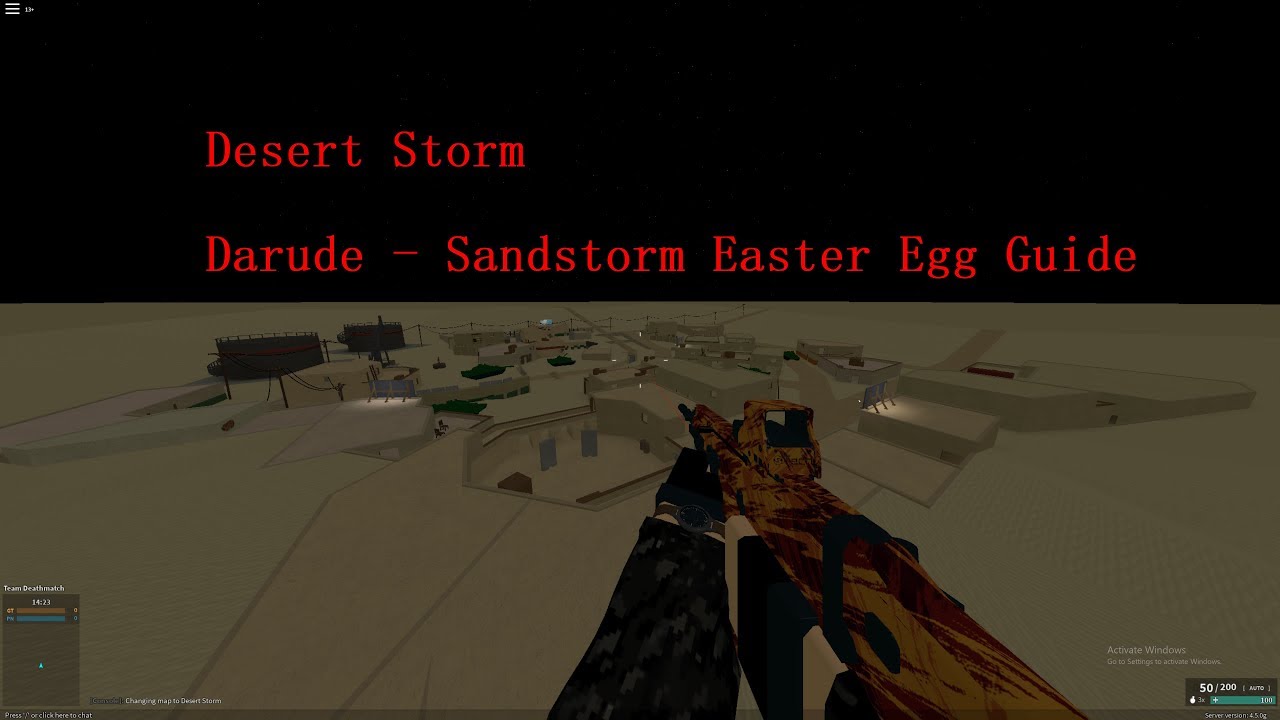 Phantom Forces Desert Storm Easter Egg Guide Outdated Youtube