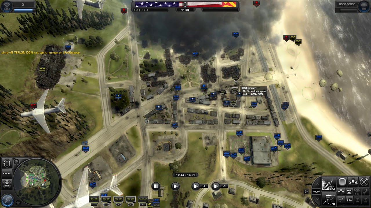 World in Conflict Matchmode: Seaside 5v5
