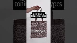 Quick guide to toning cyanotypes