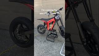 Powertrain is next 😂 @Akatuttio #surron #bikelife #tuttio #ebike #viral #supermoto #shorts #fypシ