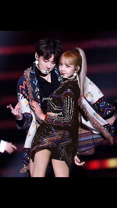 bts junkook with her girlfriend Lisa #jungkook #lisa #liskook #bts #blackpink