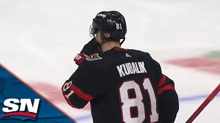 Senators' Ridly Greig Dances Around Sabres Defence To Feed Dominik Kubalik For Nasty Goal