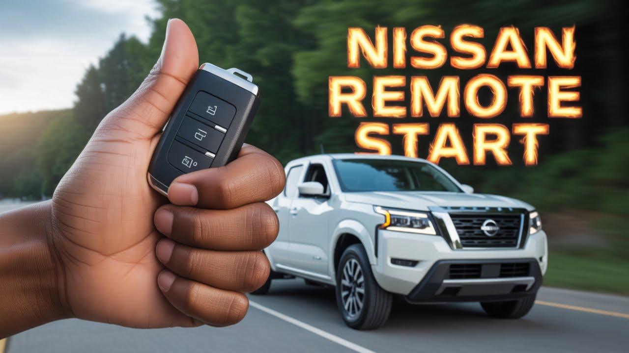 Nissan Frontier - How to do Remote Start - YouTube