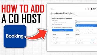 How to Add Co Host on Booking.com (Full Guide)