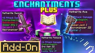 Enchantments Plus Addon 10 New Survival Enchantments In Minecraft Bedrock Edition