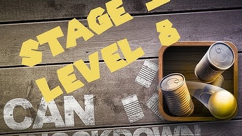 Can Knockdown 3 - Stage 1 - Level 8