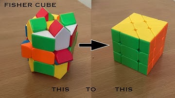 Fisher cube solution | Solve within 1 min 30 seconds