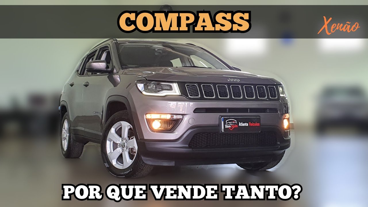 Jeep Compass Sport Flex 2017. Um Renegade melhorzinho.