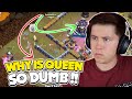 CRAZY Queen BETRAYAL She Goes Wrong Way (Clash of Clans)