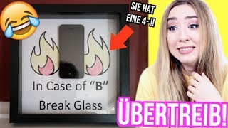 mache wirklich NIEMALS was zusammen mit ELTERN die ÜBERTREIBEN...