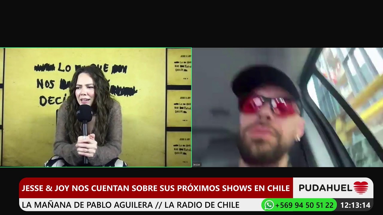 Jesse & Joy nos cuentan sobre sus próximos shows en Chile