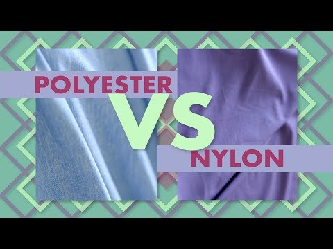Video: Verschil Tussen Polyester En Polyamide