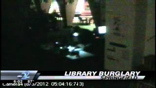 Police Seek Library Computer Thief