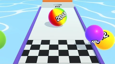 Ball Run 2048 - All Levels Gameplay Android, iOS (Part 13)