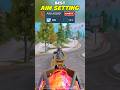 ✅ Secret AIM SETTING For Every COD MOBILE Player 💪 #shorts #trending #codm