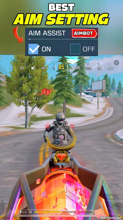 ✅ Secret AIM SETTING For Every COD MOBILE Player 💪 #shorts #trending #codm
