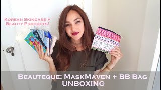 Beautique Mask Maven BB Bag Unboxing   July 2017