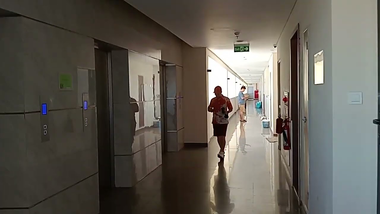 Volkslift Traction elevator at Nagoya Thamrin fave hotel Batam center (Lift 3 & 4 & 5)