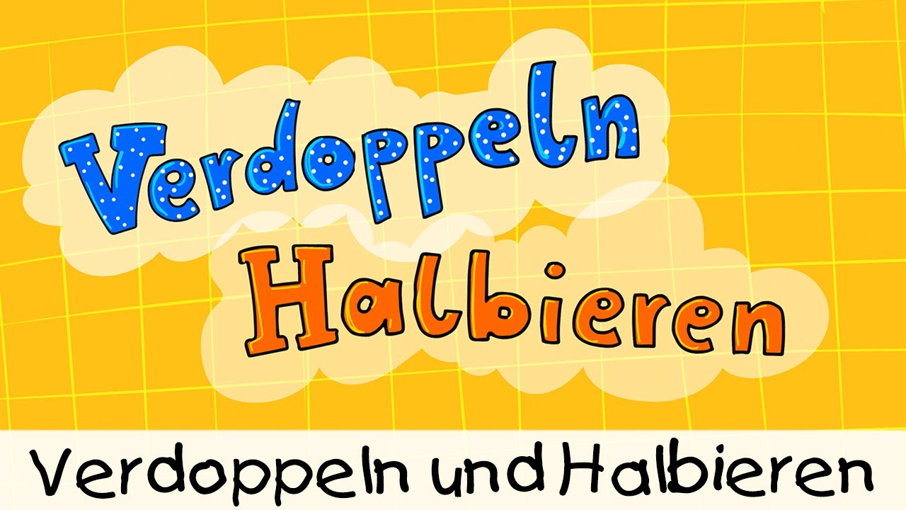 Halbieren Klasse 1 || Grundschule Mathe || Erklärfilm Erklärvideo