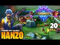 SAVAGE! Hanzo 1st Item WAR AXE Totally painful [Former Top 1 Global Hanzo] By ῆῆჯჯ - Mobile Legends