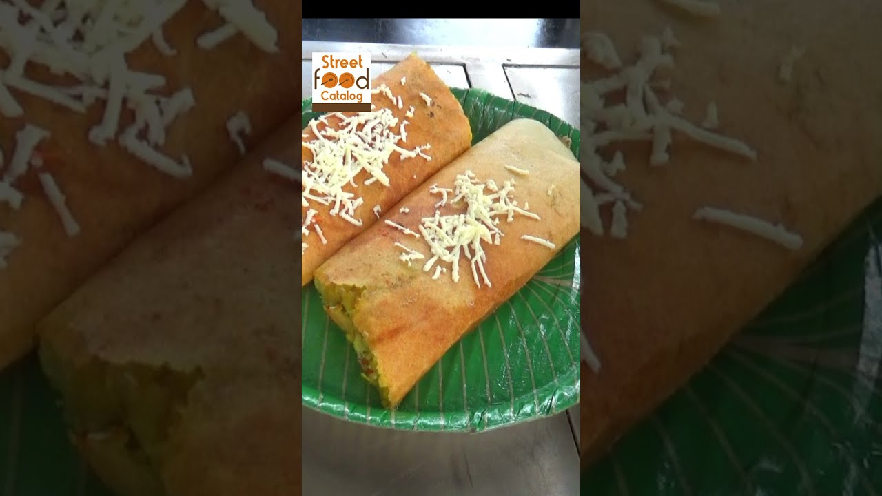Most Famous Butter & Cheese Sweet Corn Dosa Making of Hyderabad❤❤ || #Shorts #Youtubeshorts #Dosa | Street Food Catalog