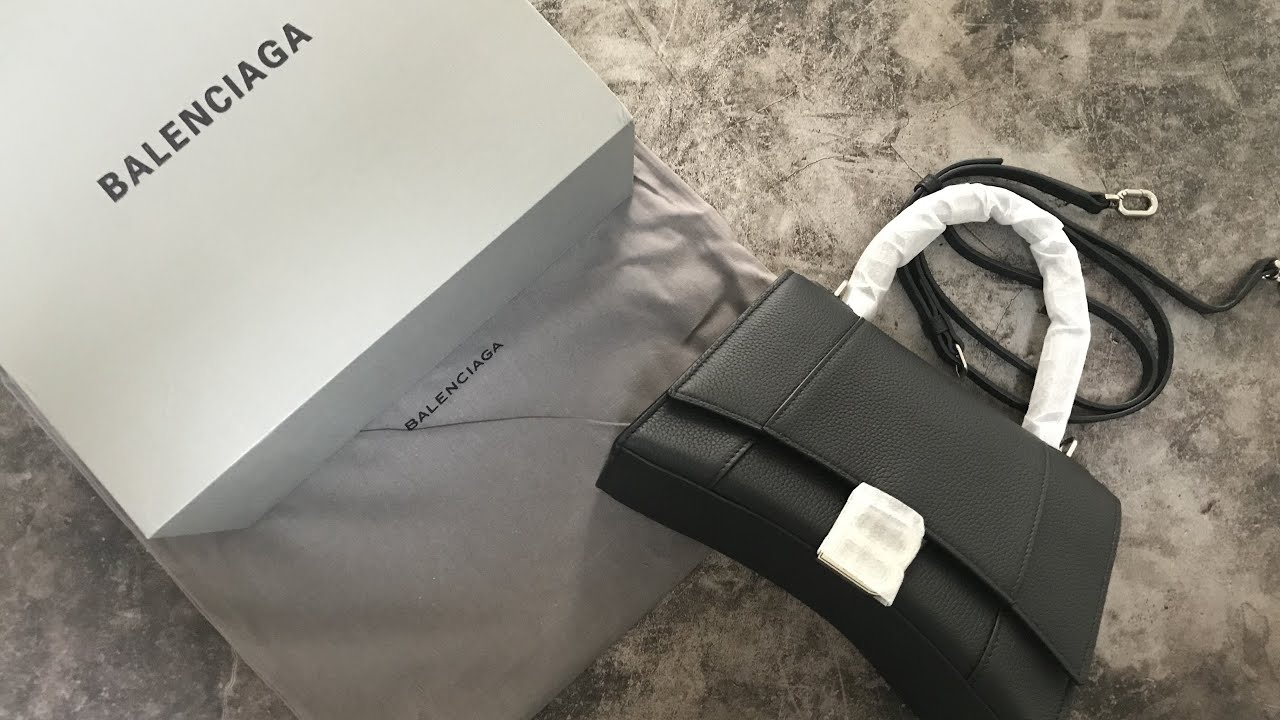 BALENCIAGA HOURGLASS XS & SMALL UNBOXING AND COMPARISON 