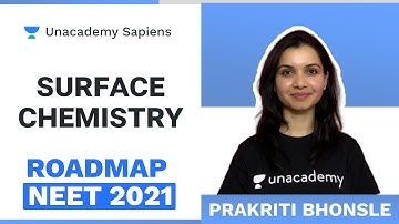 ROAD MAP NEET 2021 | Surface Chemistry | Chemistry | Prakriti Bhonsle | Unacademy Sapiens