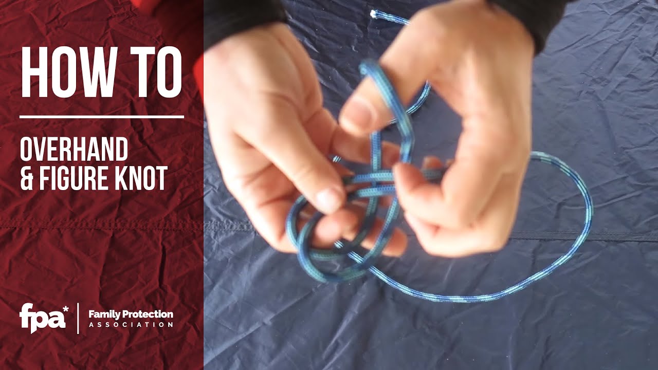 How to Overhand & Figure Knot Tutorial YouTube