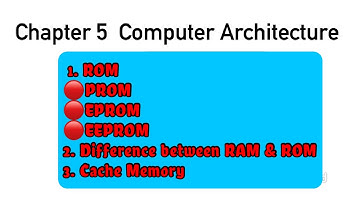 ICS part 1 lecture ROM  Read only memory , types of Rom,  PROM, EPROM ,EEPROM, Cache memory