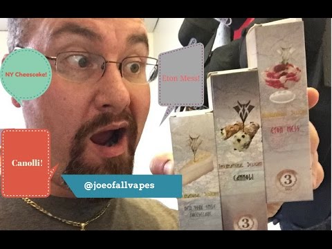 E juice review Jan 2017~Vango Vapes Canadian e juice part 2~Joe Of All Vapes. - YouTube