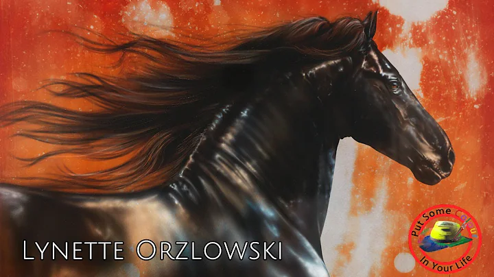 How to paint horses in acrylics and airbrushing with Lynette Orzlowski I Colour In Your Life