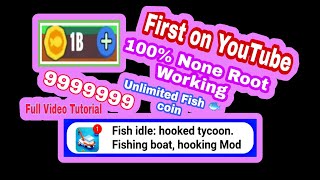 Fish idle: hooked tycoon. Fishing boat, hooking....none root new version videos screenshot 4