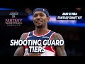 Shooting Guard Tiers For Fantasy Basketball | 2020-21 NBA