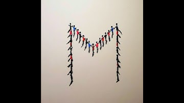 Letter M 3d Draw |How To Draw 3d Letter M |Very Easy How To Draw 3d Letter M | 3d art  #shorts​ #yt