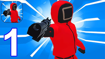 Squid Game - Gameplay Walkthrough Part 1 All Levels (Android, iOS)