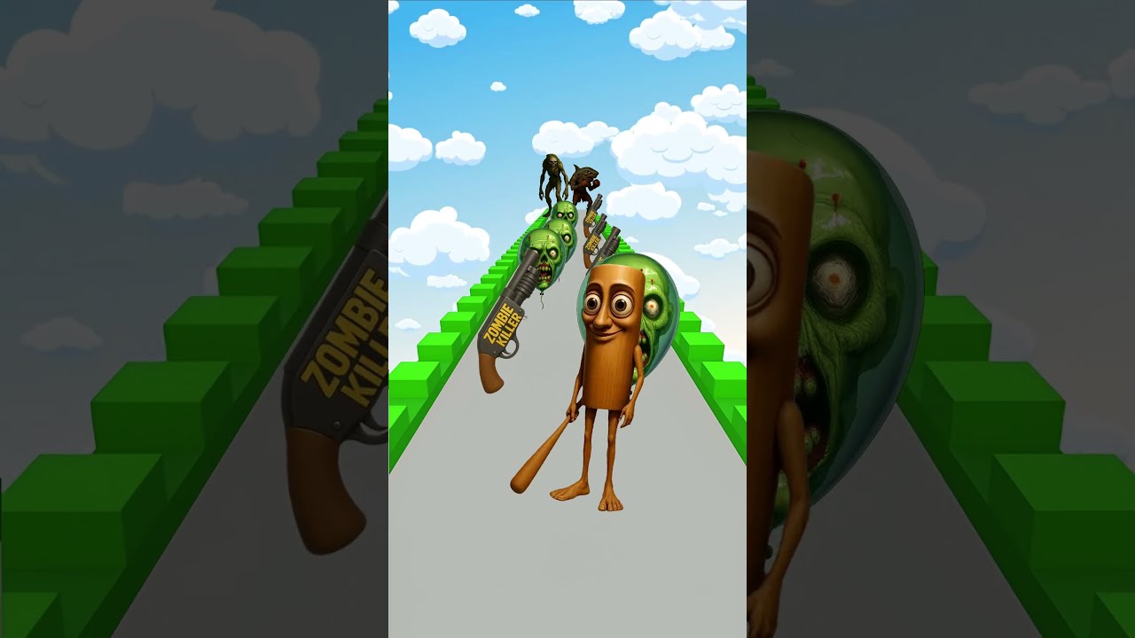 Who Wins This Crazy Battle Zombies Vs Queen Sahur Song 