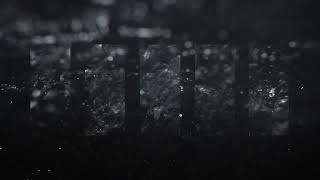 Free Ocean Bubbles Motion Background loop for lyrics  Black and White